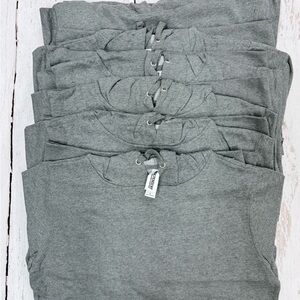 Womens Juniors Hoodie Bundle Independent Trading Mid Weight Pullover (6) LARGE